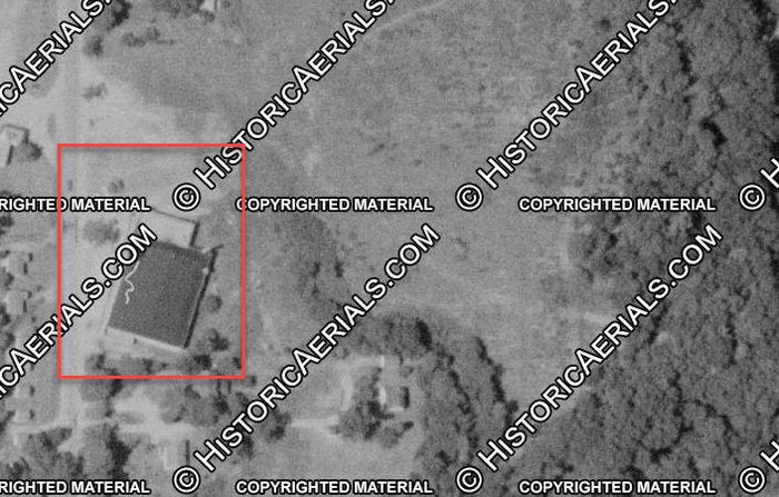 Strikers Bowl (Kellys Bowling) - 1955 Aerial